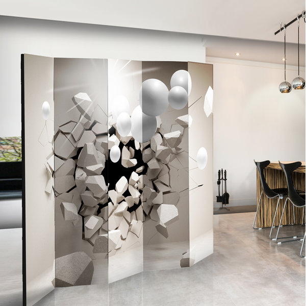 Latitude Run Solid Wood Folding Room Divider Wayfair.co.uk